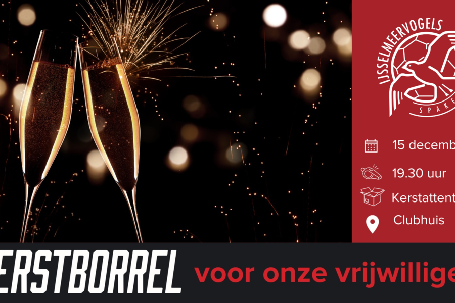 Kerstborrel Vrijwilligers