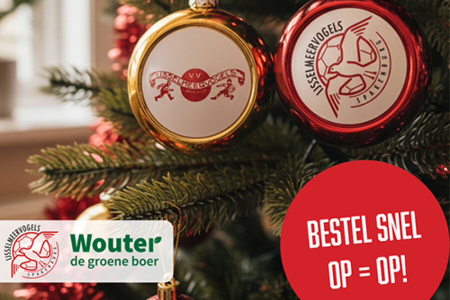 De officiële IJsselmeervogels Kerstbal is terug, én we hebben iets nieuws!
