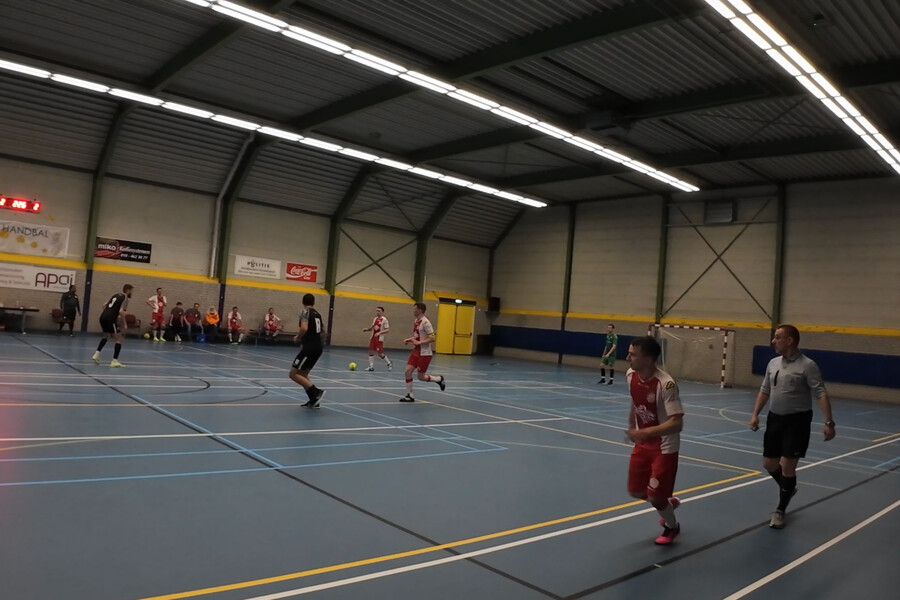 Goede uitgangspositie Futsal 1 na spectaculaire comeback
