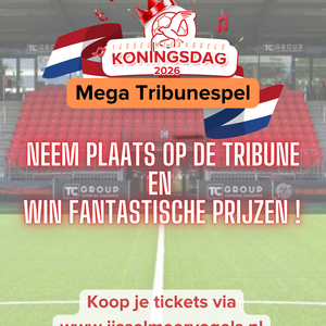 Verkoop Mega Tribunespel 2026 van start!