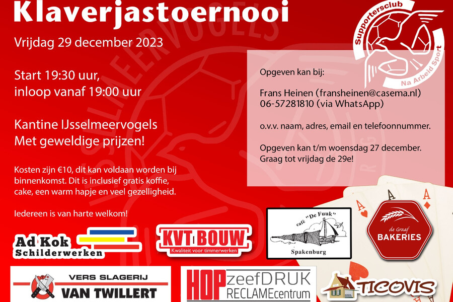 Klaverjastoernooi