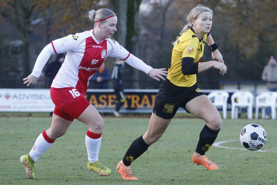 Wederom een driepunter voor Vrouwen 1