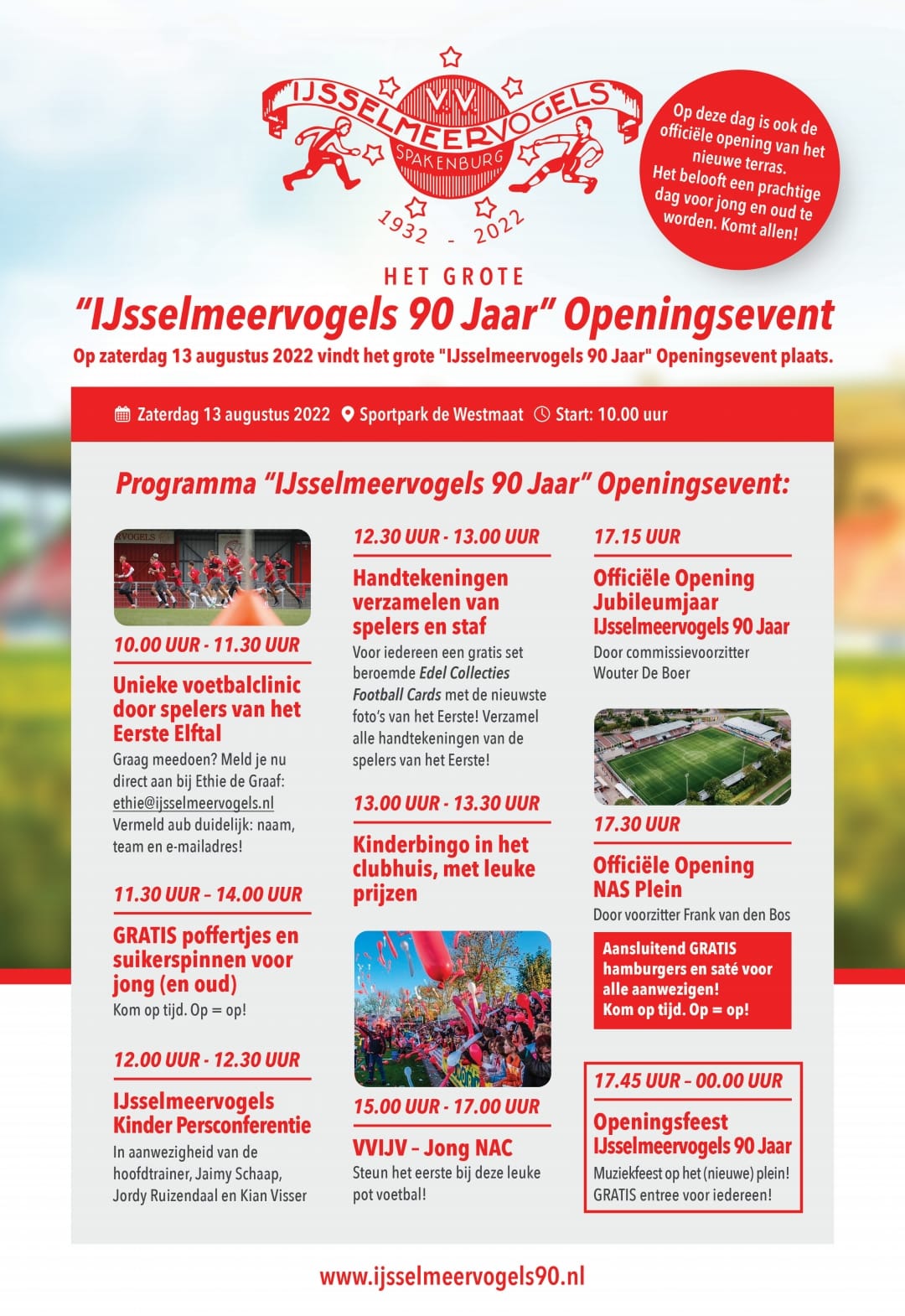 90 jaar openingsevent